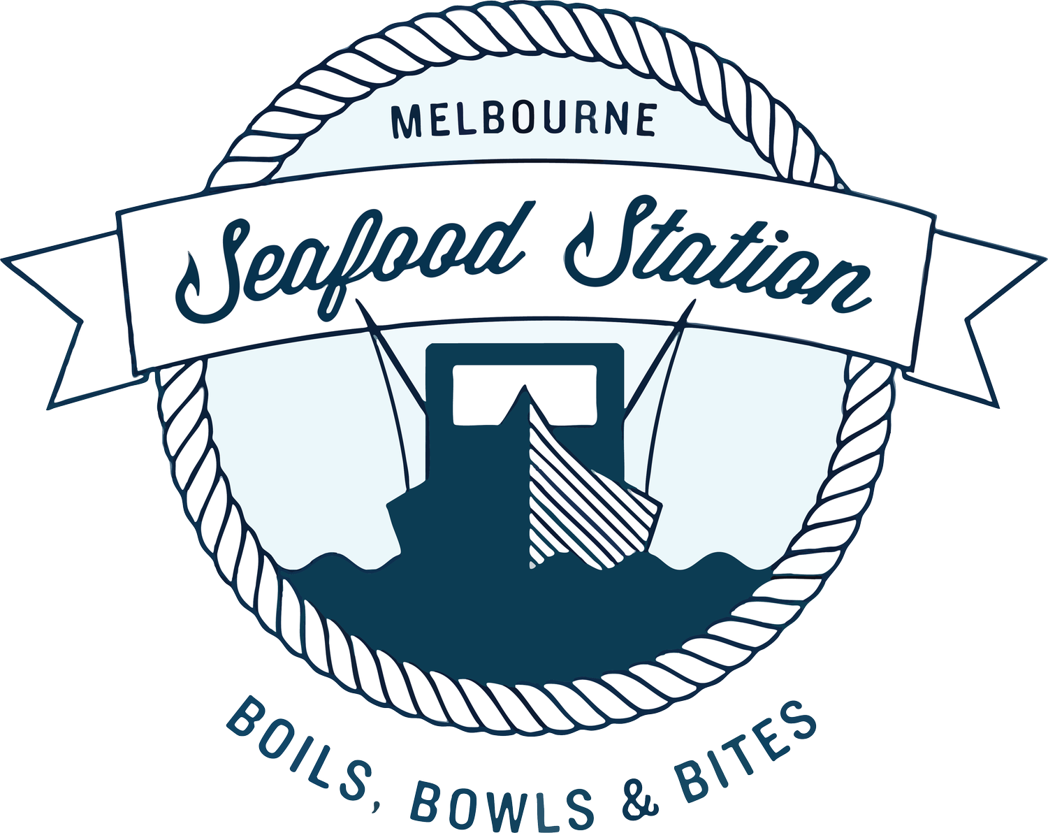 Melbourne Seafood Station logo